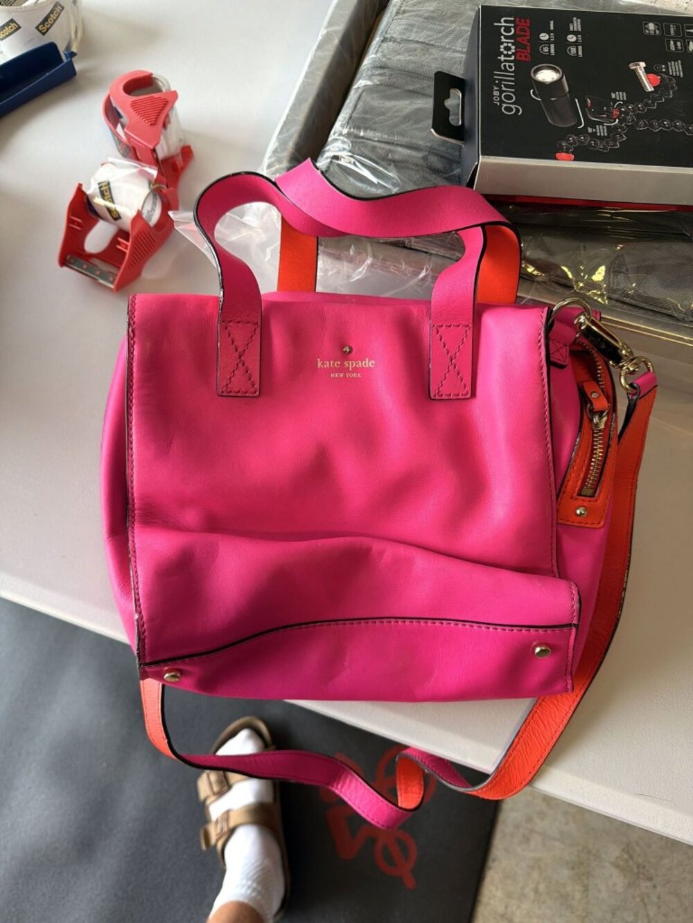 Kate Spade Tote Hot pink